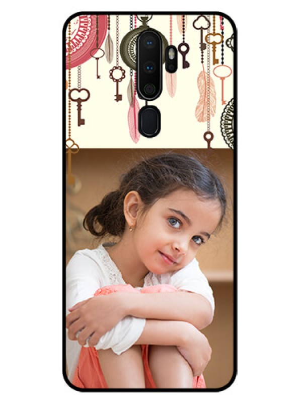 Custom Oppo A9 2020 Custom Glass Mobile Case  - Boho Style Design