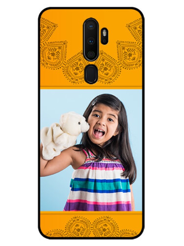 Custom Oppo A9 2020 Personalized Glass Phone Case  - Photo Wedding Design 