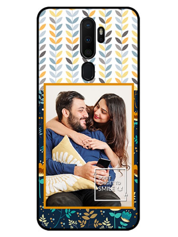 Custom Oppo A9 2020 Custom Glass Mobile Case  - Pattern Design
