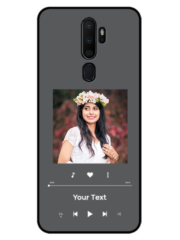 Custom Oppo A9 2020 Custom Glass Mobile Case - Play The Music Design