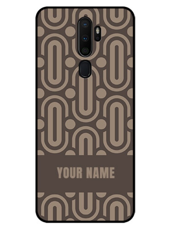 Custom Oppo A9 2020 Custom Glass Phone Case - Captivating Zero Pattern Design