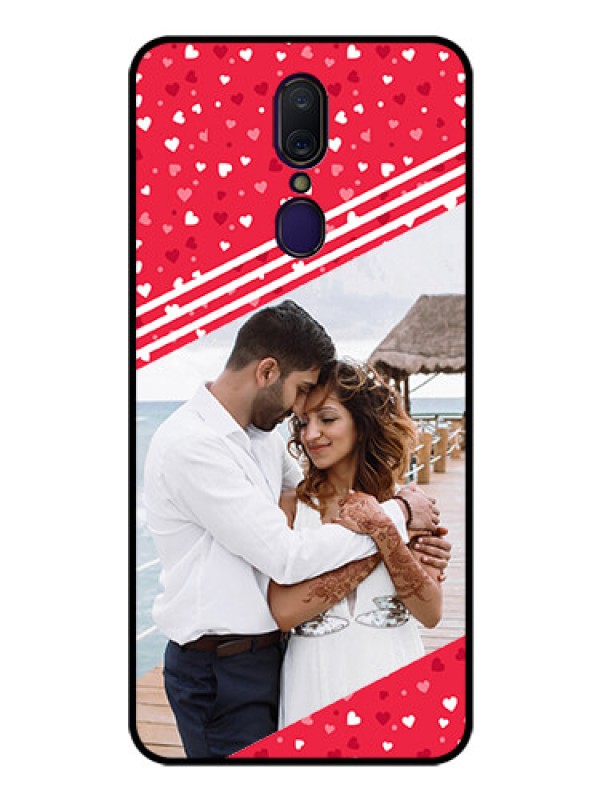 Custom Oppo A9 Custom Glass Mobile Case  - Valentines Gift Design