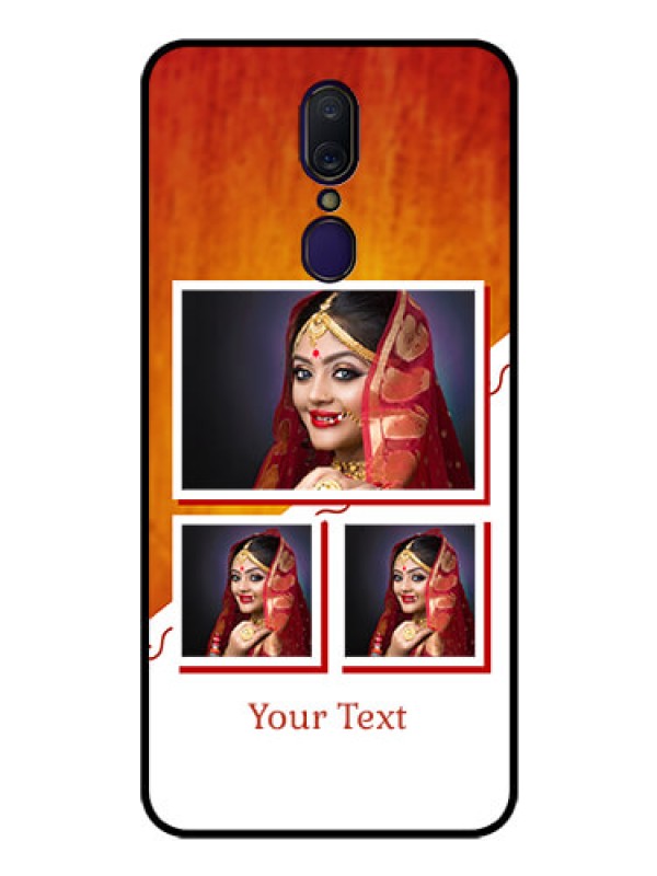 Custom Oppo A9 Custom Glass Phone Case  - Wedding Memories Design  