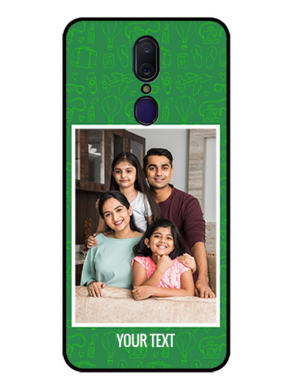 Custom Oppo A9 Personalized Glass Phone Case  - Picture Upload Design