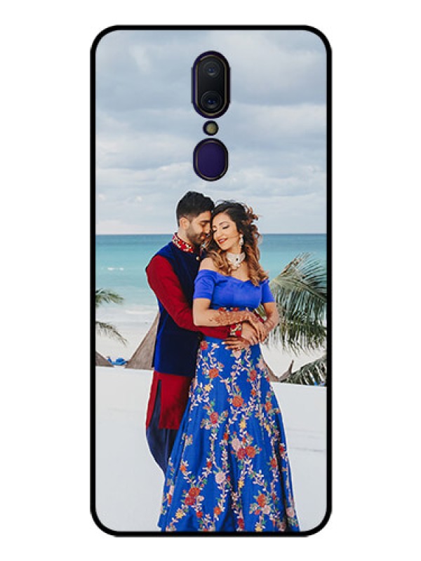 Custom Oppo A9 Photo Printing on Glass Case  - Upload Full Picture Design