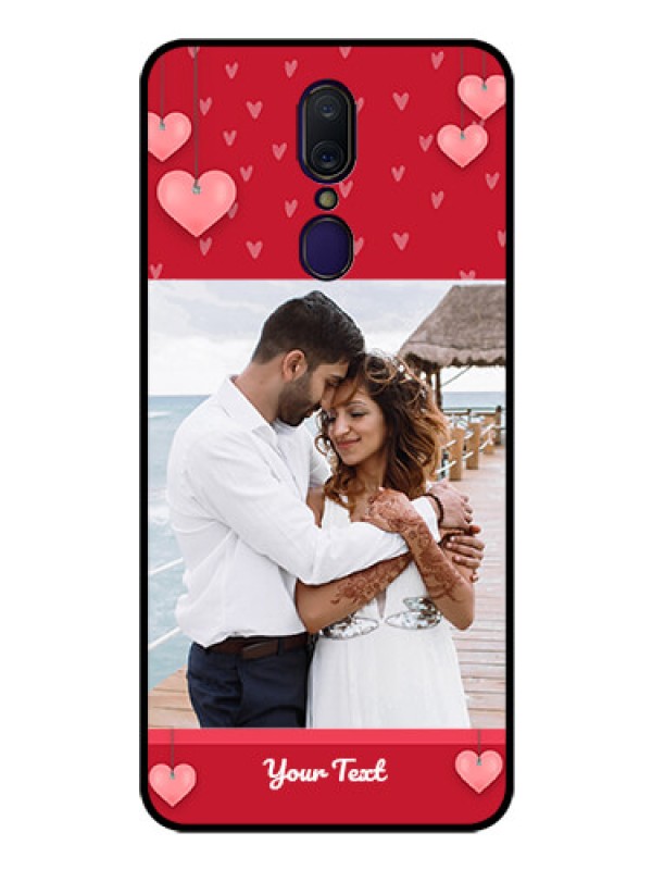 Custom Oppo A9 Custom Glass Phone Case  - Valentines Day Design