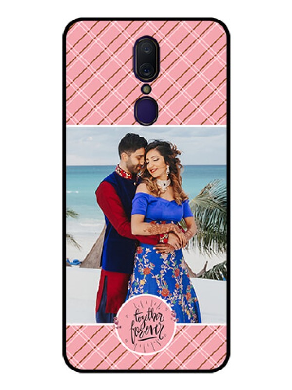 Custom Oppo A9 Personalized Glass Phone Case  - Together Forever Design