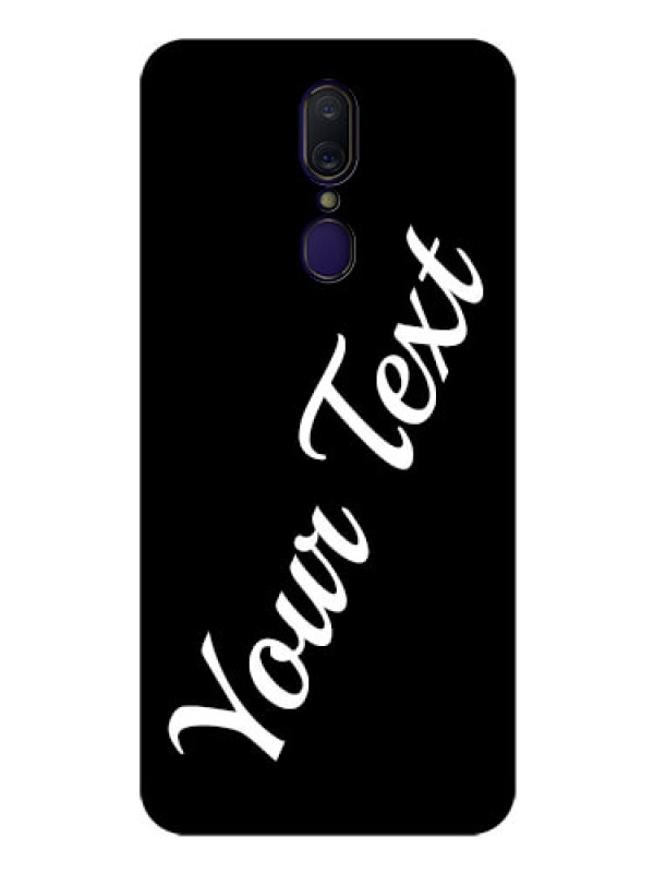 Custom Oppo A9 Custom Glass Mobile Cover with Your Name