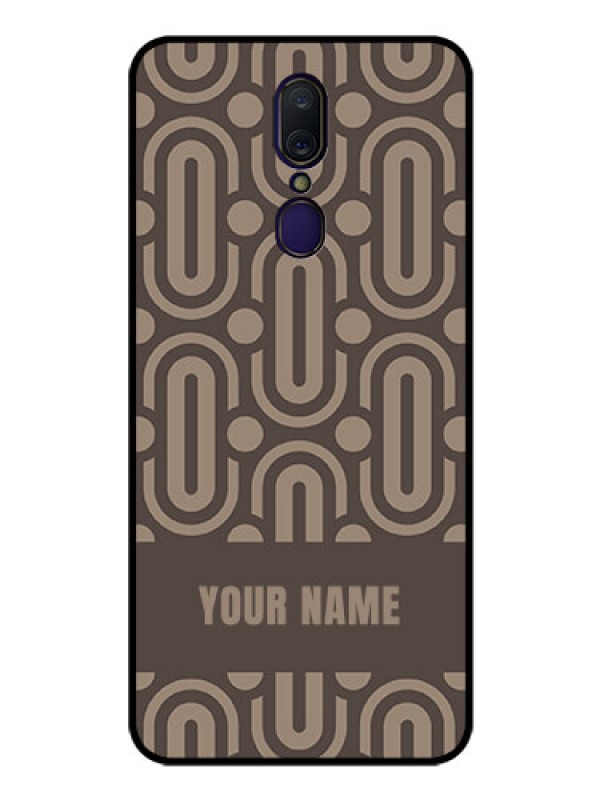 Custom Oppo A9 Custom Glass Phone Case - Captivating Zero Pattern Design