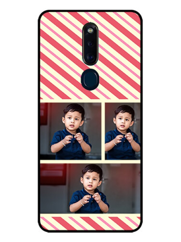 Custom Oppo F11 Pro Personalized Glass Phone Case  - Picture Upload Mobile Case Design