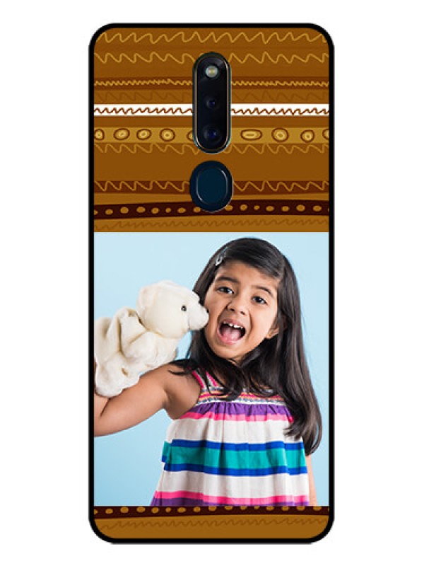 Custom Oppo F11 Pro Custom Glass Phone Case  - Friends Picture Upload Design 