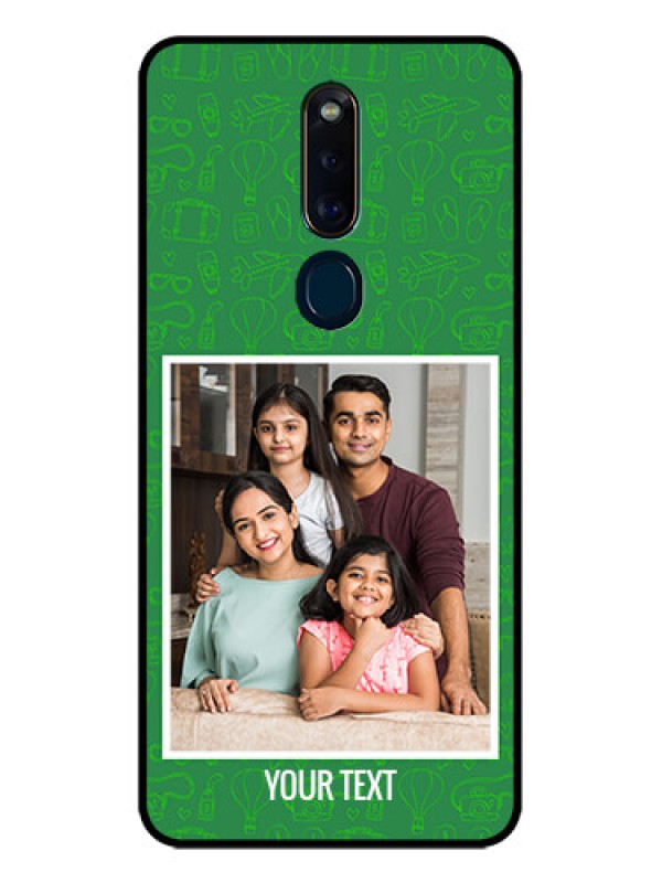 Custom Oppo F11 Pro Personalized Glass Phone Case  - Picture Upload Design