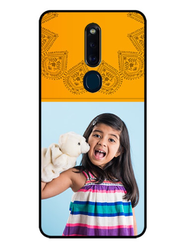 Custom Oppo F11 Pro Personalized Glass Phone Case  - Photo Wedding Design 