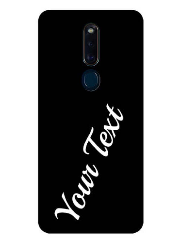 Custom Oppo F11 Pro Custom Glass Mobile Cover with Your Name