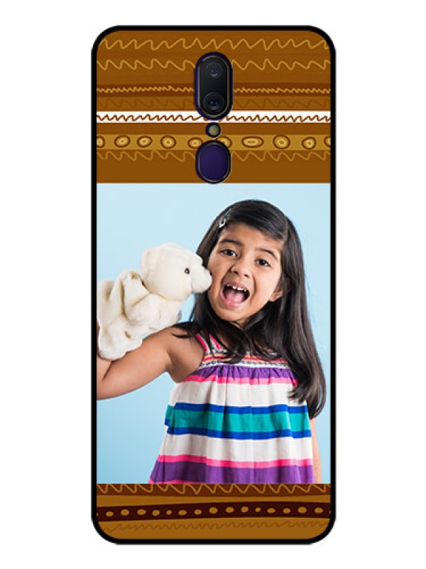 Custom Oppo F11 Custom Glass Phone Case  - Friends Picture Upload Design 