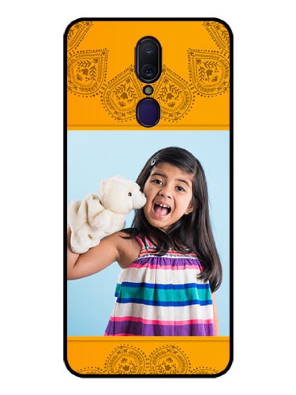 Custom Oppo F11 Personalized Glass Phone Case  - Photo Wedding Design 