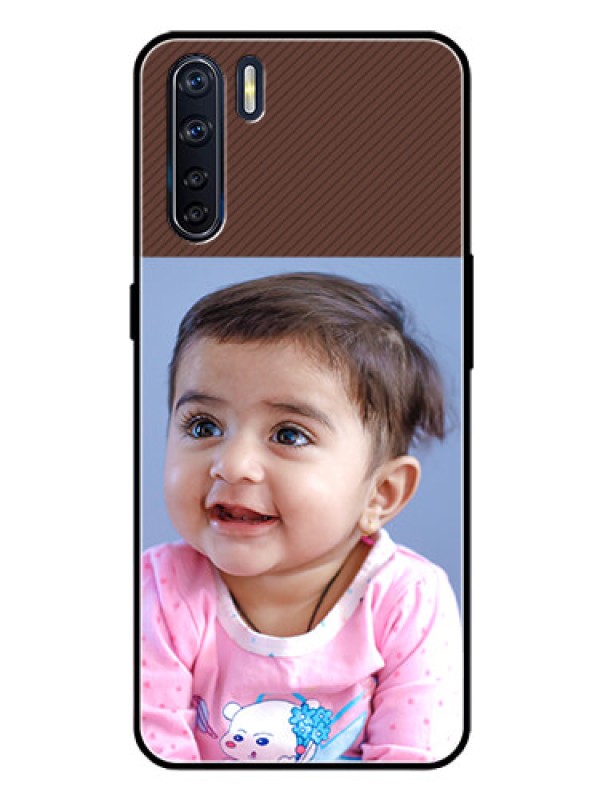 Custom Oppo F15 Custom Glass Mobile Case  - Elegant Case Design