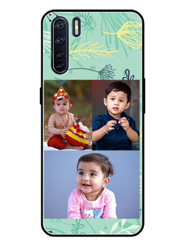 Custom Oppo F15 Photo Printing on Glass Case  - Forever Family Design 
