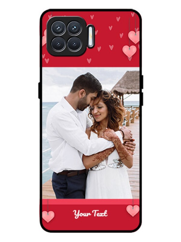 Custom Oppo F17 Pro Custom Glass Phone Case  - Valentines Day Design