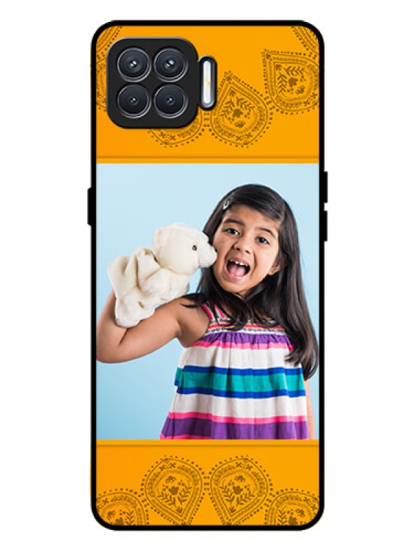 Custom Oppo F17 Pro Personalized Glass Phone Case  - Photo Wedding Design 