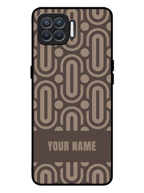 Custom Oppo F17 Pro Custom Glass Phone Case - Captivating Zero Pattern Design