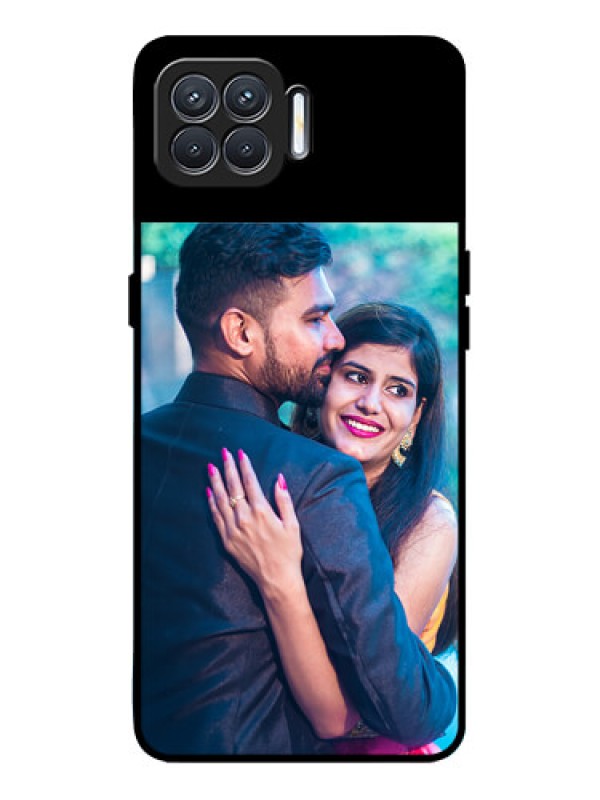 Custom Oppo F17 Pro Custom Glass Phone Case - Upload Full Picture With Custom Color Design