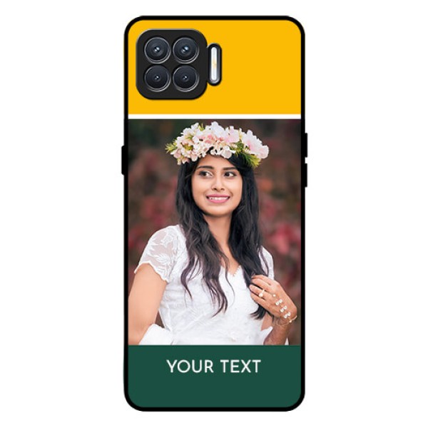 Oppo F17 Photo Printing on Glass Case  - Love You Design