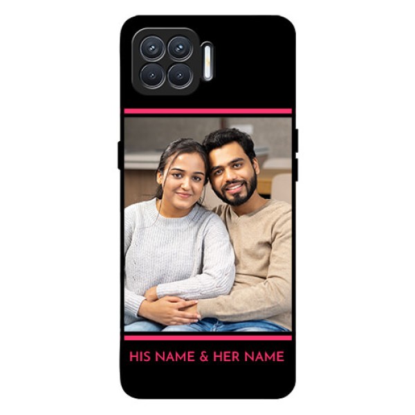 Oppo F17 Custom Glass Mobile Case - with Add Text Design Oppo F17 Custom Glass Mobile Case - with Add Text Design