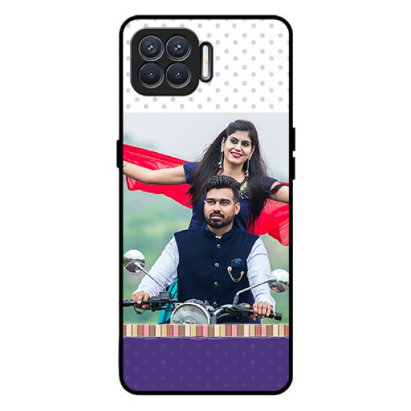 Oppo F17 Photo Printing on Glass Case  - Cute Family Design