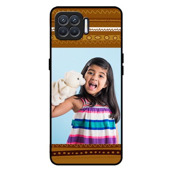 Oppo F17 Custom Glass Phone Case - Friends Picture Upload Design Oppo F17 Custom Glass Phone Case - Friends Picture Upload Design