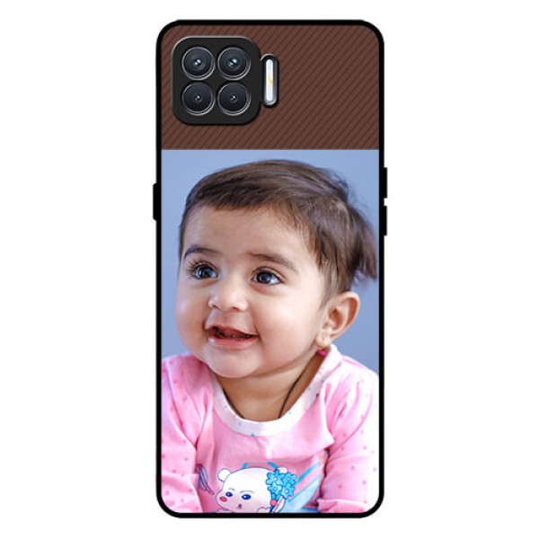 Oppo F17 Custom Glass Mobile Case  - Elegant Case Design