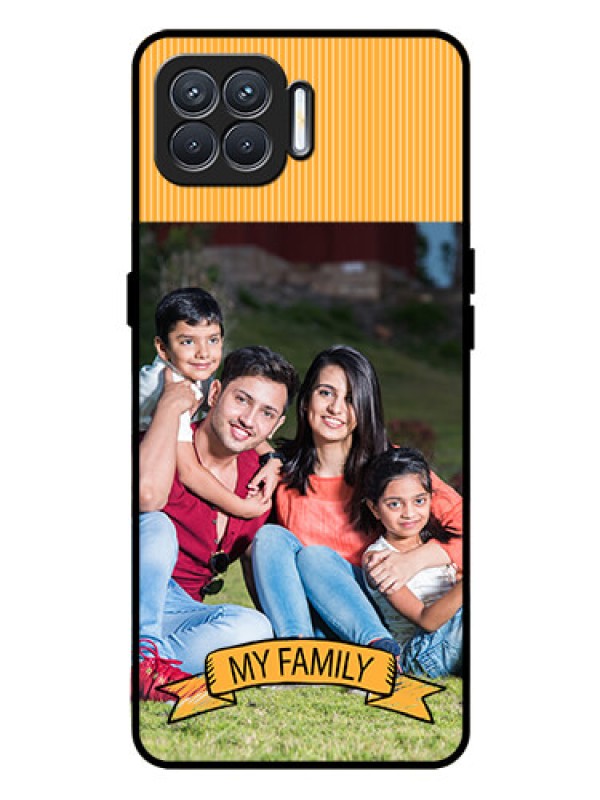 Custom Oppo F17 Custom Glass Phone Case  - My Family Design