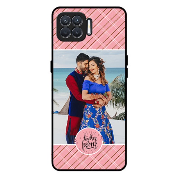 Oppo F17 Personalized Glass Phone Case - Together Forever Design Oppo F17 Personalized Glass Phone Case - Together Forever Design
