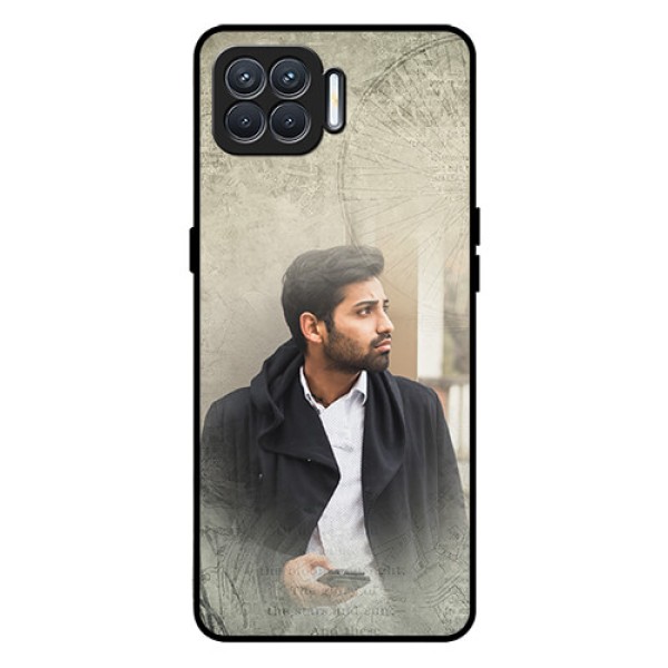 Oppo F17 Custom Glass Phone Case  - with vintage design