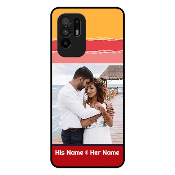 Oppo F19 Pro Plus 5G Custom Glass Mobile Case - Colorful Case Design