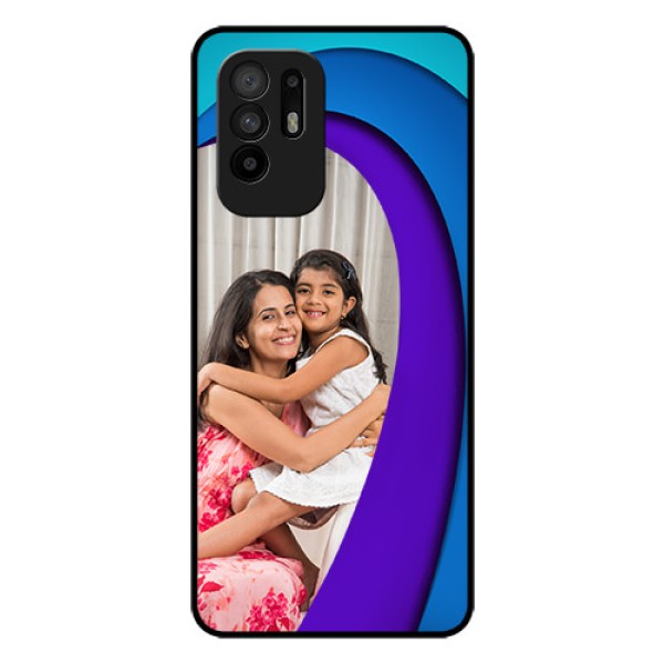 Oppo F19 Pro Plus 5G Photo Printing on Glass Case - Simple Pattern Design