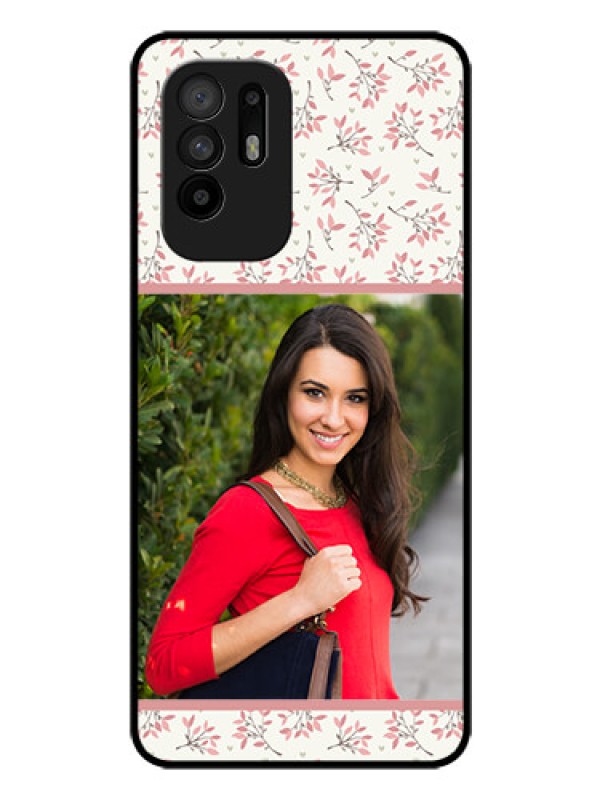 Custom Oppo F19 Pro Plus 5G Custom Glass Phone Case - Premium Floral Design
