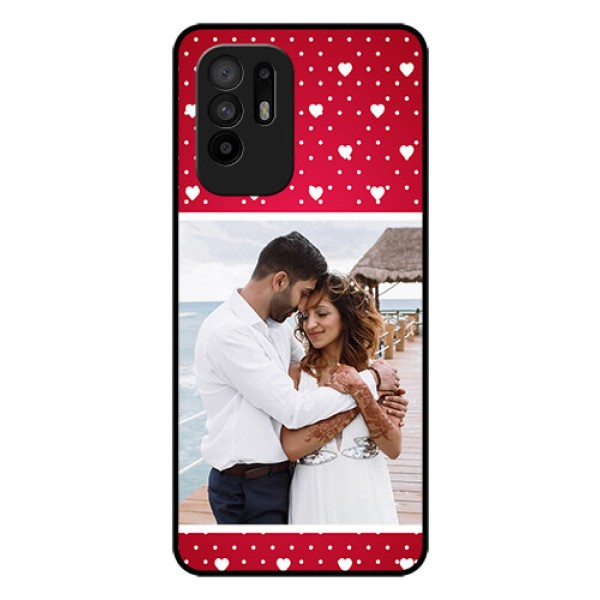 Oppo F19 Pro Plus 5G Photo Printing on Glass Case - Hearts Mobile Case Design Oppo F19 Pro Plus 5G Photo Printing on Glass Case - Hearts Mobile Case Design