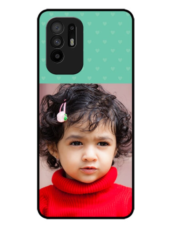 Custom Oppo F19 Pro Plus 5G Custom Glass Phone Case - Lovers Picture Design