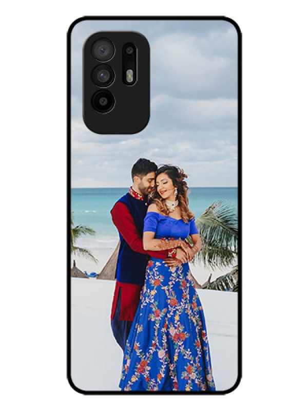 Custom Oppo F19 Pro Plus 5G Photo Printing on Glass Case - Upload Full Picture Design