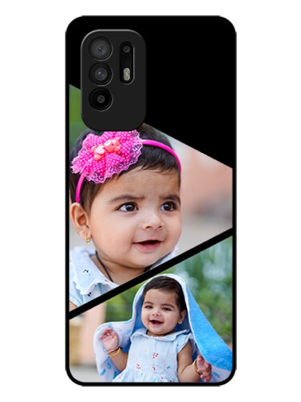 Custom Oppo F19 Pro Plus 5G Custom Glass Phone Case - Semi Cut Design