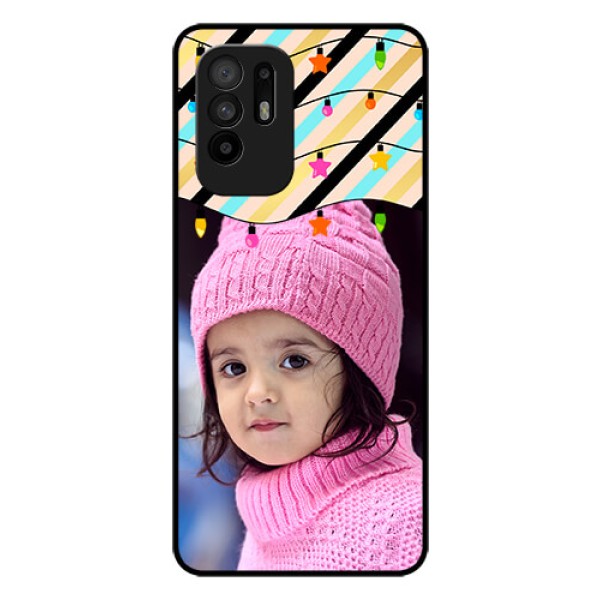 Oppo F19 Pro Plus 5G Custom Glass Mobile Case - Lights Hanging Design