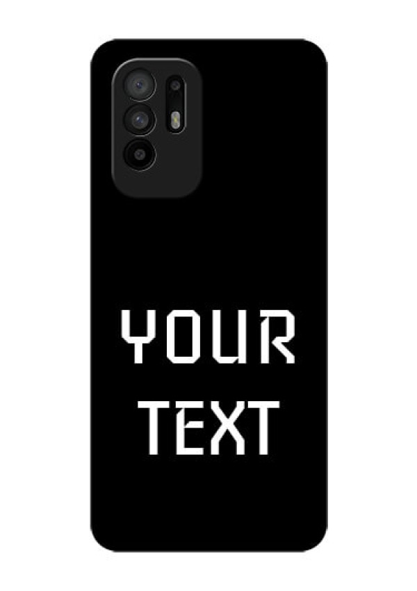Oppo F19 Pro Plus 5G Your Name on Glass Phone Case