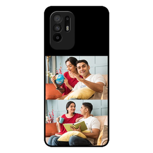 Oppo F19 Pro Plus 5G 2 Images on Glass Phone Cover