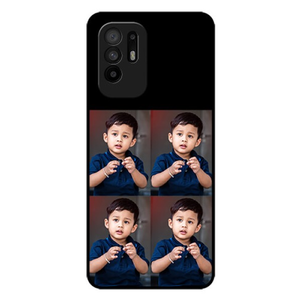 Oppo F19 Pro Plus 5G 4 Image Holder on Glass Mobile Cover