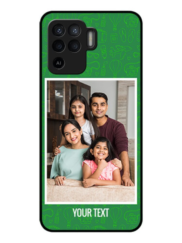 Custom Oppo F19 Pro Personalized Glass Phone Case - Picture Upload Design