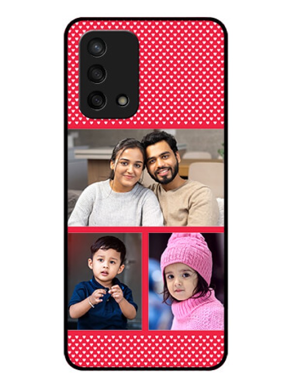 Custom Oppo F19 Personalized Glass Phone Case - Bulk Pic Upload Design