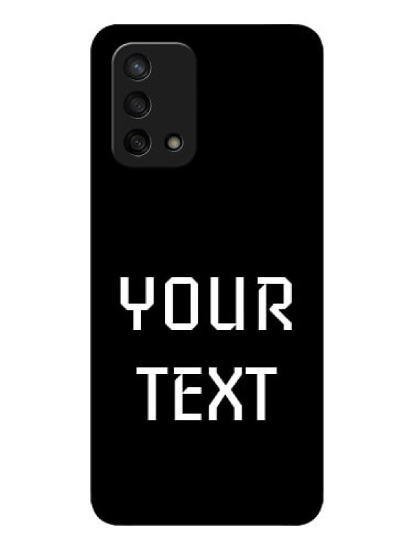 Custom Oppo F19 Your Name on Glass Phone Case