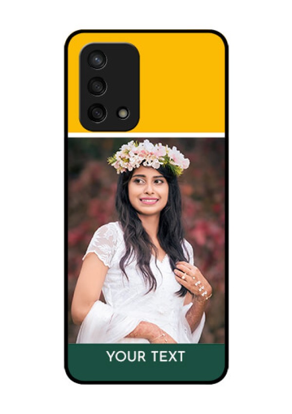 Oppo F19s Photo Printing on Glass Case - Love You Design