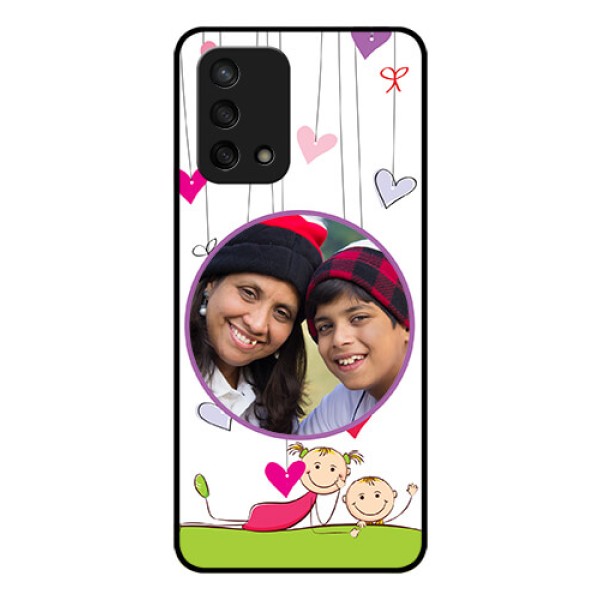 Oppo F19s Photo Printing on Glass Case - Cute Kids Phone Case Design Oppo F19s Photo Printing on Glass Case - Cute Kids Phone Case Design